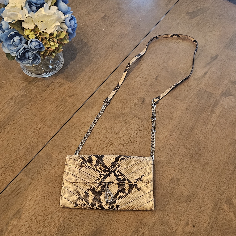 Rebecca Minkoff Snake Print Crossbody Bag